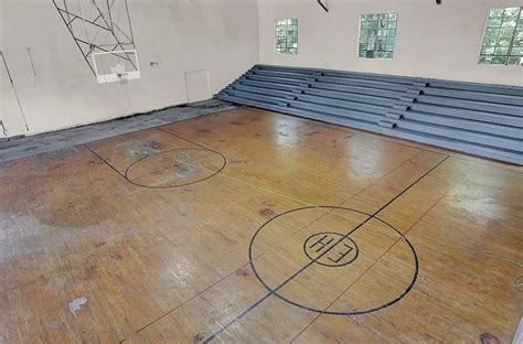 This Home For Sale Is A Converted High School Basketball Gym And Its