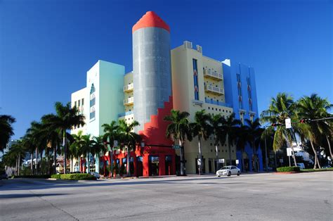 Art Deco Historic District Miami Florida