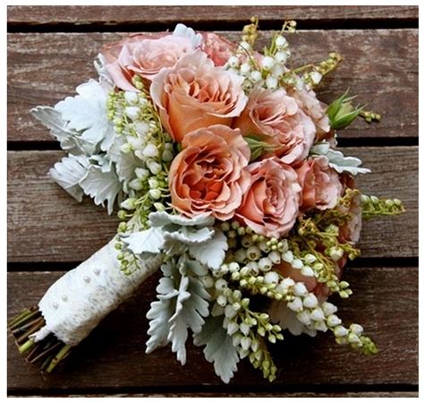 I know chocolates and candy may be a popular gift choice with this holiday, but i am all about fresh flowers and wine. Lace Ribbon Wrap | Diy wedding bouquet, Wedding bouquets ...