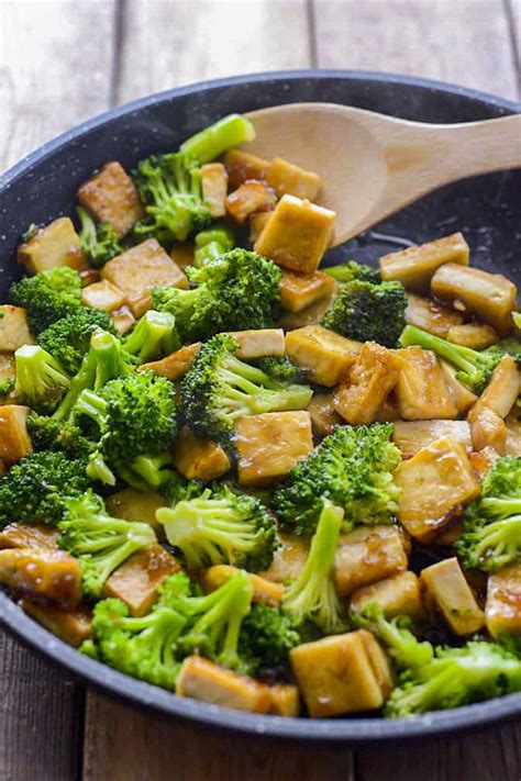 Tofu Broccoli Skillet Healthier Steps