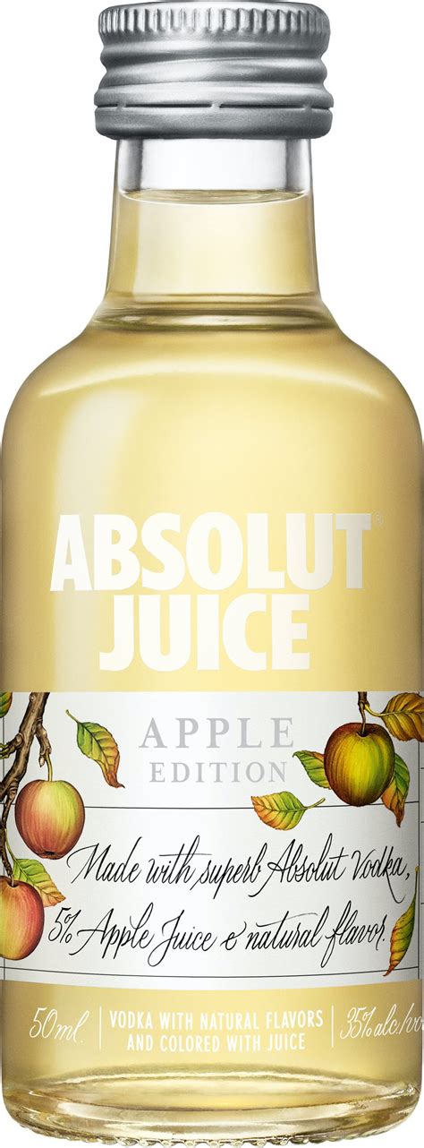 Absolut Juice Apple Edition 50ml Yankee Spirits