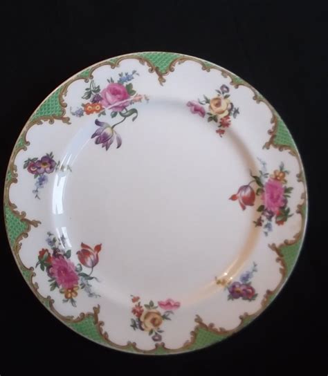Aynsley Floral Vintage Bone China Dinner Plate 23sm Dinner Plates For