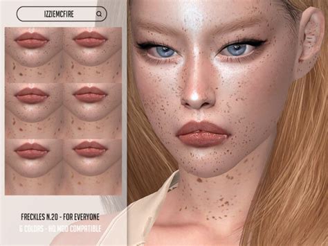 Imf Freckles N20 By Izziemcfire At Tsr Sims 4 Updates