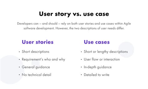 User Story Vs Use Case Everything You Need To Know 2022