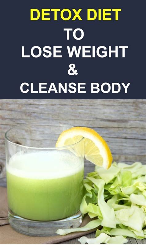 Detox Diet To Lose Weight And Cleanse Body Wellness Days