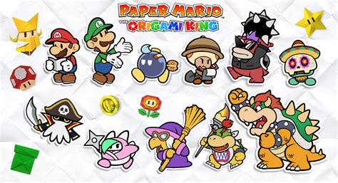 paper mario the origami king reimagined partners by zieghost on deviantart