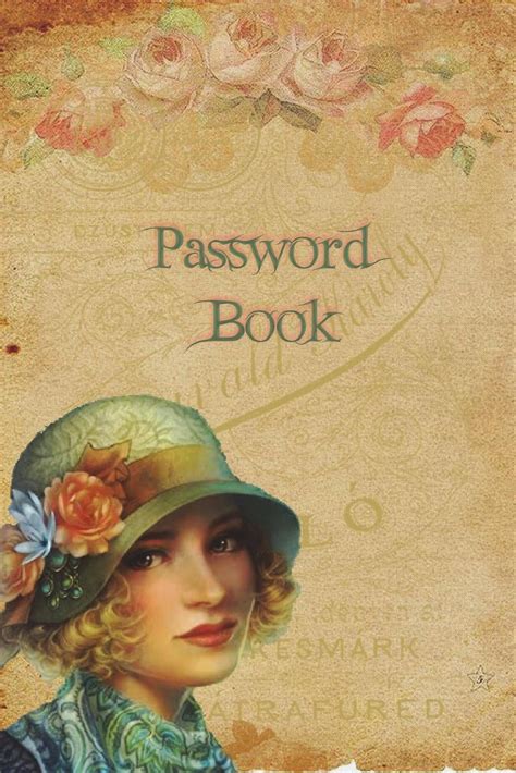Password Book Young Girl Password Book Password Journal Password