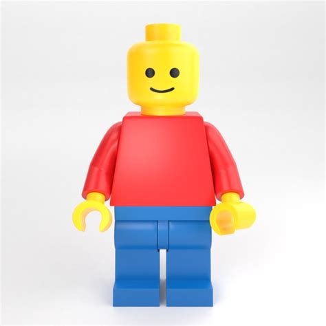 Modèle 3d De Figurine Standard Lego Gratuit Turbosquid 1432750
