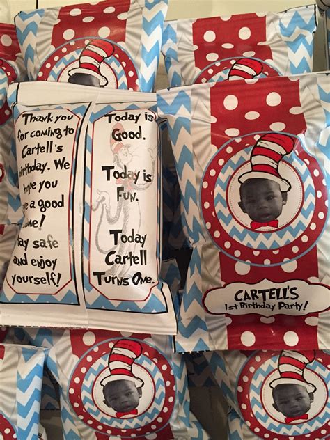 Custom Chip Bags, Birthday Party Party Favors, Chip Bags, Personalized ...
