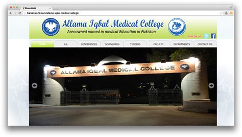 Allama Iqbal Medical College Biznas World