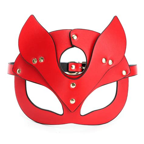 bdsm mask sex toys for women bondage restraints leather sexy cosplay rabbit cat ear bunny mask