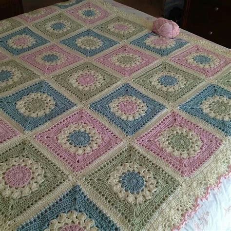 Beautiful Crochet Throw Crochet Quilt Crochet Squares