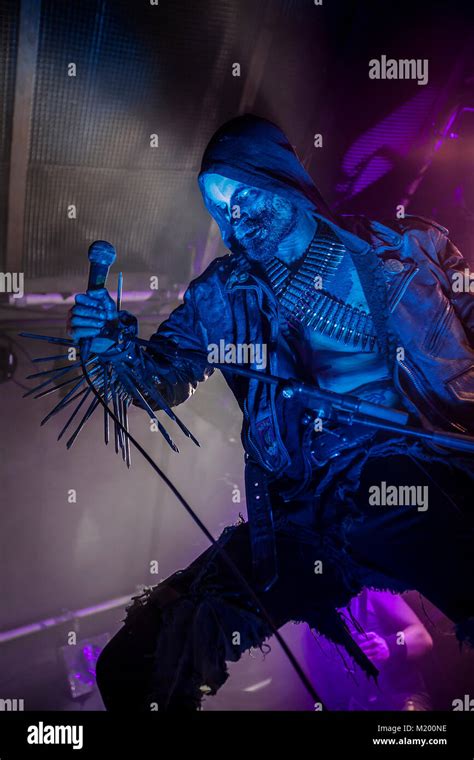The Controversial Norwegian Black Metal Band Taake Performs A Live Concert At Hulen In Bergen