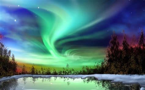 🔥 67 Aurora Borealis Background Wallpapersafari