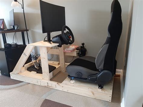 The Easiest Diy Sim Racing Cockpit Digital Plans Uk