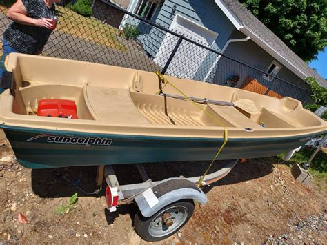 12 Jon Boat And Trailer For Sale In Ruston Wa Offerup