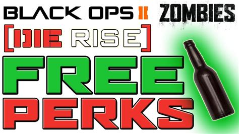 Free Perks Die Rise Tutorial Call Of Duty Black Ops 2 Ps3 Xbox