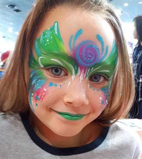 Fairy Face Painting Inspired By Another Face Painters Design Face