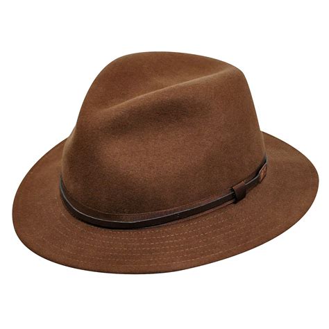 Soak the felt hood in this stiffening solution. Evans Wool Felt Hat - Hats - Men's