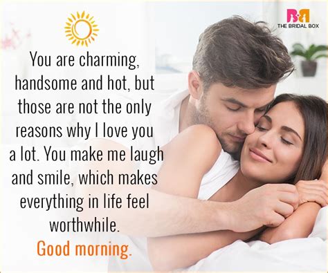 I trust you, but not because you are my husband. Good Morning Love Quotes For Husband: 15 Sweet Quotes For Him
