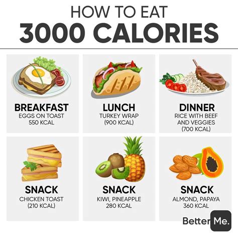What Is A 3000 Calorie Diet • Goldton 2022