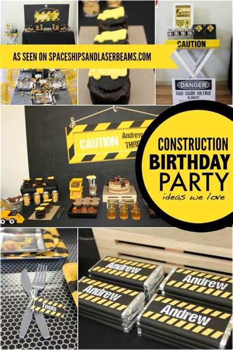 Cool Construction Truck Birthday Party Ideas Spaceships And Laser Beams