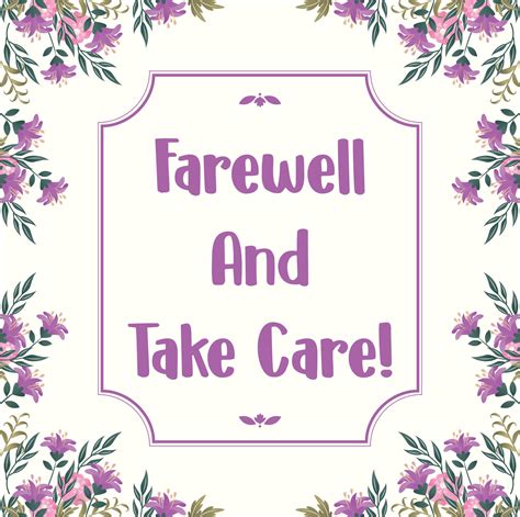 Free Printable Farewell Cards Add Photos And Custom Message