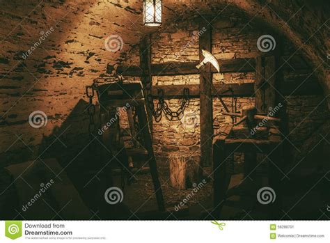 Medieval Torture Chamber Stock Photo