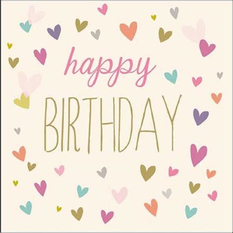 They're absolutely free—free to pick out, free to personalize, and free to send. Love Hearts Happy Birthday Card | Ocado