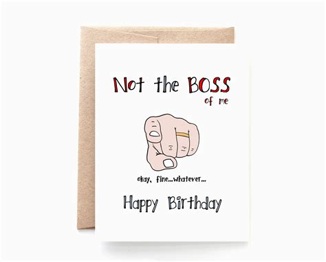 Birthday Card For Boss Printable Printable World Holiday