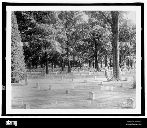 Arlington Cemetery Arlington Virginia Old Section Stock Photo Alamy