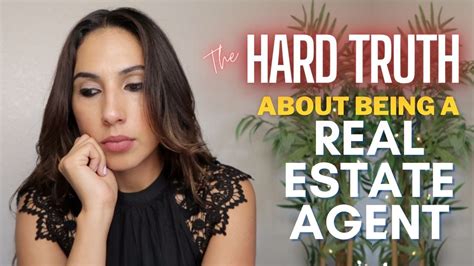 Real Estate Agent Career The HARD TRUTH You NEED To Know YouTube