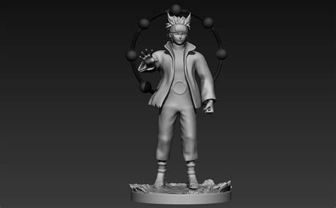 Naruto Six Paths Figurine 3d Print 3d Model 3d Printable Cgtrader