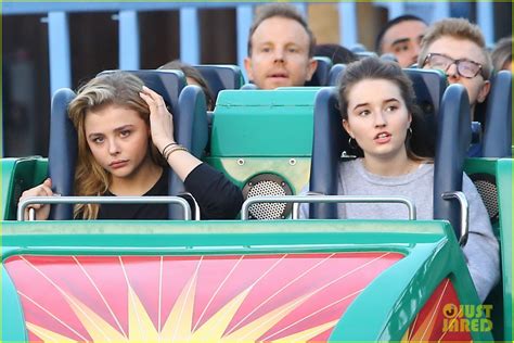 Full Sized Photo Of Chloe Moretz Disneyland Kaitlyn Dever 17 Chloe Moretz Spends Sunday At