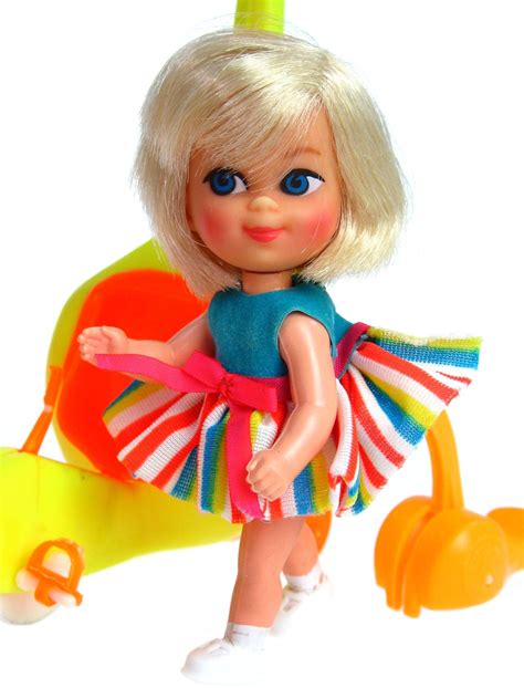 Vintage 1968 Mattel Liddle Kiddles Lickety Spliddle Doll And Her Etsy