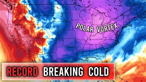 Polar Vortex To Bring Record Breaking Cold Youtube