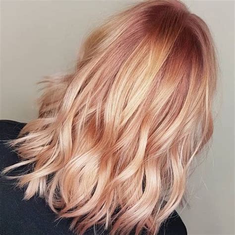 The rose gold is the favorite color of blondes, this is a trend that has emerged since last season and continues to reserve its place among the most popular color choices in new hairstyle trends. 5 Peach Looks that Prove it's Summer's Must-Have Hair ...