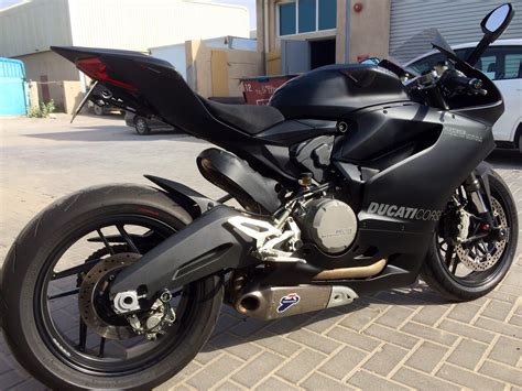 Ducati 899 Panigale Stealth Black Motorcycle Pinterest