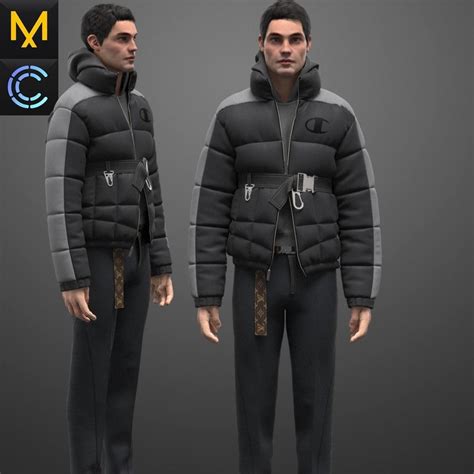 New Outfit Male Obj Mtl Fbx Zprj 3d Model Cgtrader