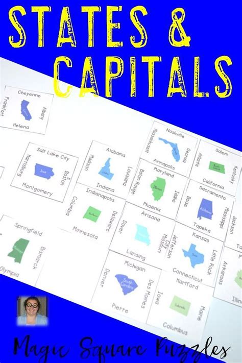 Are Your Students Learning Their States And Capitals Then Use These