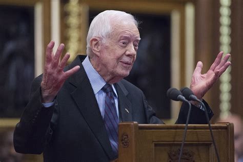 Views updated may 14 2018. Jimmy Carter hospitalized after fall at Georgia home - POLITICO