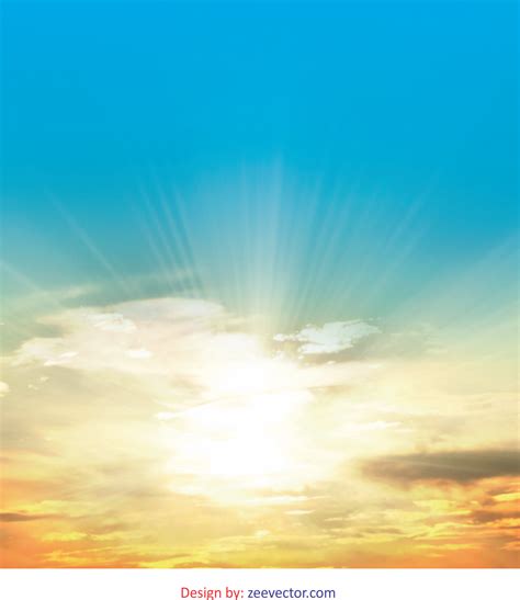 Sunrise Background Hd Free Vector Design Cdr Ai Eps Png Svg