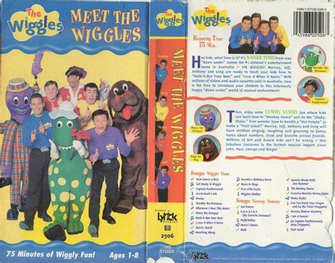 The Wiggles Meet The Wiggles Vhs Funny Tunes Monkey Dance Happy 15th