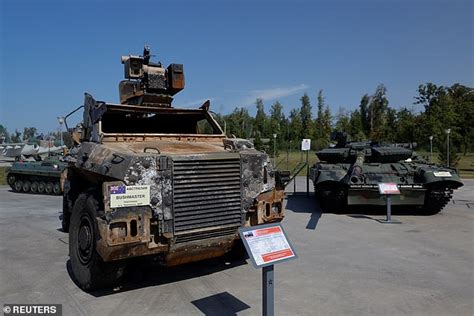 Russia Displays Destroyed Australian Bushmaster From War In Ukraine