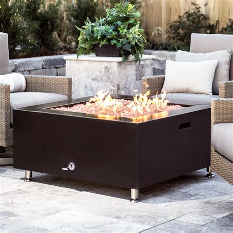 Lakeview Outdoor Designs 42 Inch Oil Rubbed Bronze Square Fire Pit