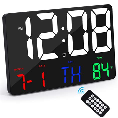 Mua Amgico Digital Wall Clock 114 Digital Clock Large Display