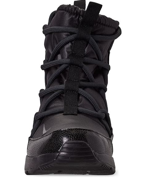 Nike Women S Tanjun High Rise High Top Sneaker Boots From Finish Line And Reviews Finish Line