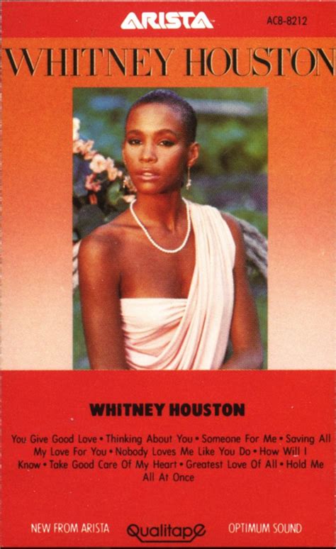 whitney houston whitney houston 1985 cassette discogs