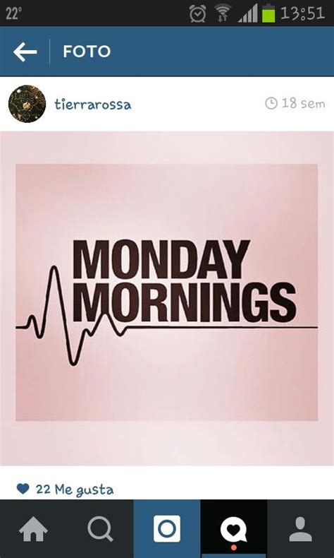 Monday Mornings Letras