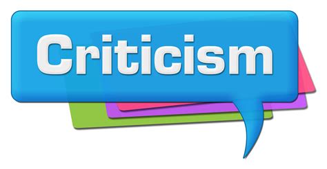 Criticism and Its Discontents